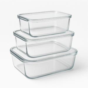 Glass Storage Container Set (3 pcs)
